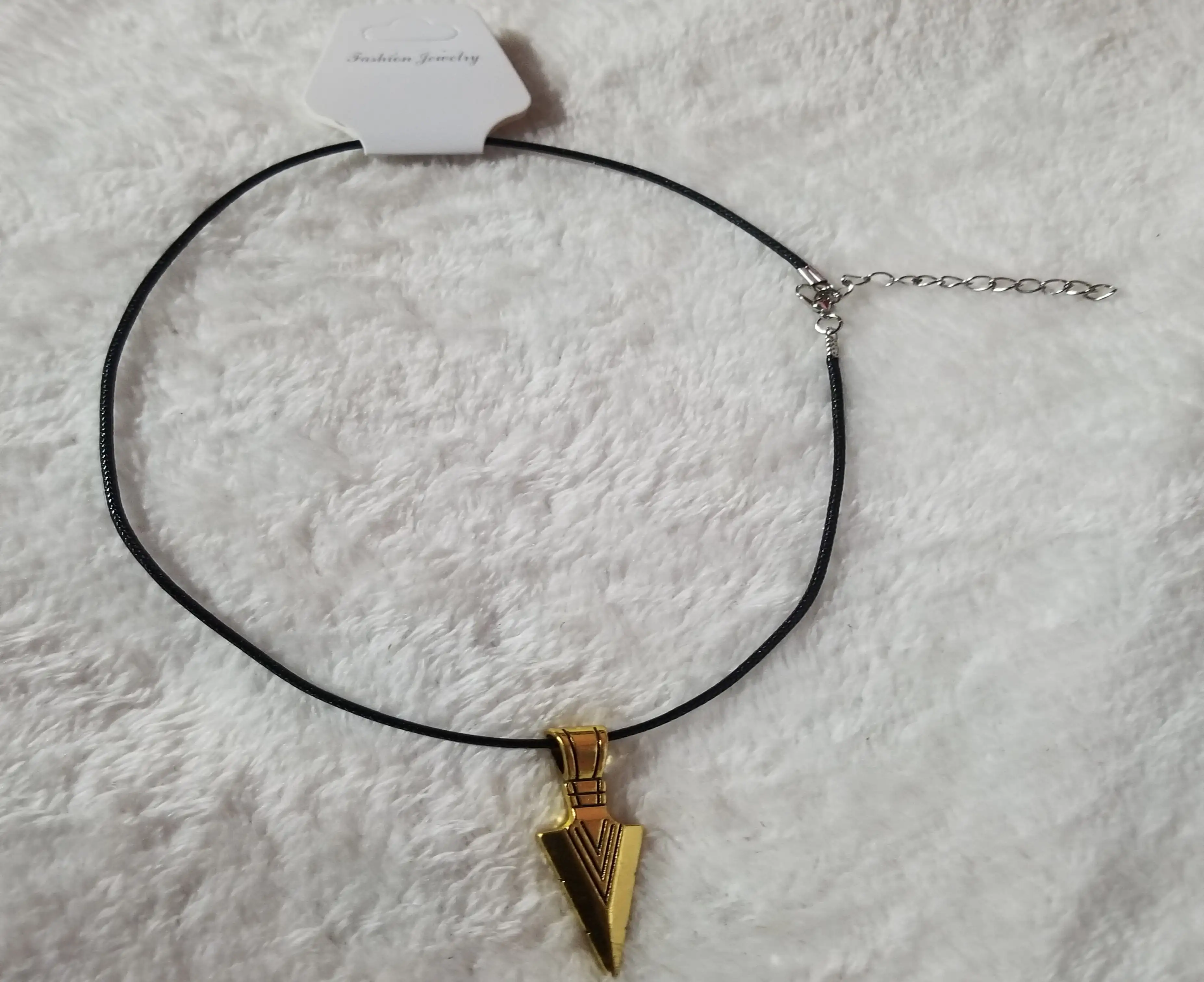 Collar cuerda con dije hombre #1 2