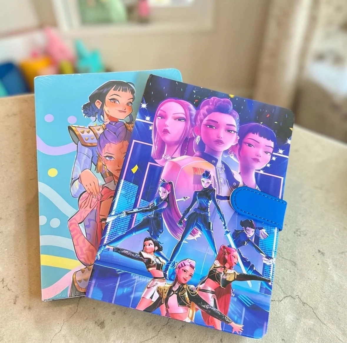 Libreta Agenda K-Pop Pasta Dura con Cierre Magnético – 60 Hojas Rayadas (4 Diseños) 2