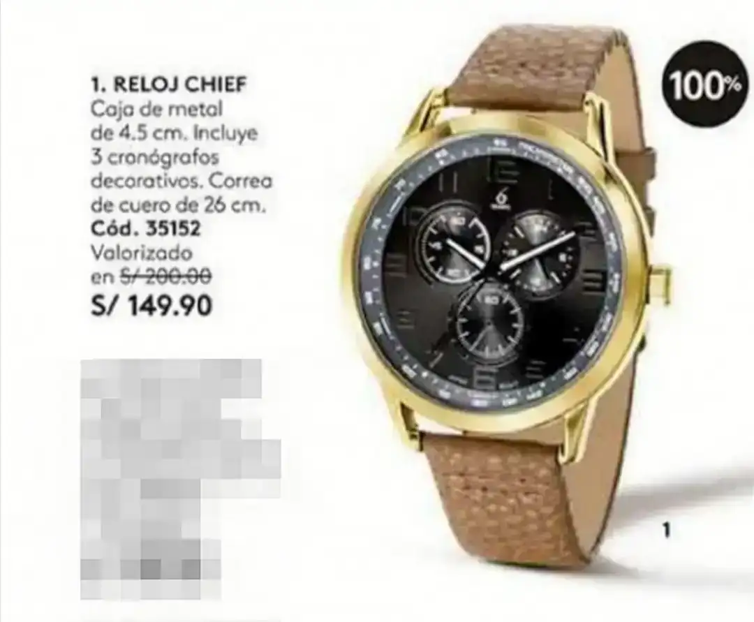 RELOJ CHIEF-HOMBRE