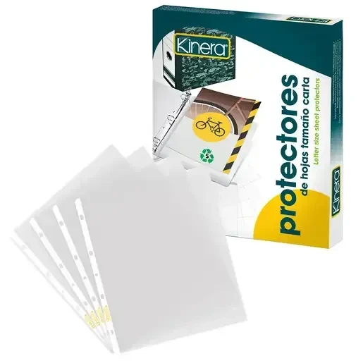 Protector de hojas kinera tamaño carta