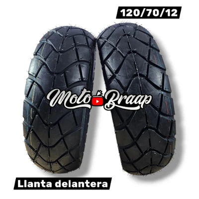 BWS 125 / AGILITY 125 / LLANTA DELANTERA 120/70/12 RICHSTON