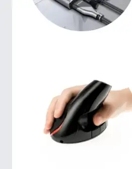 MOUSE VERTICAL INALAMBRICO MOD G-215-2 (BATERIA INTERNA 3