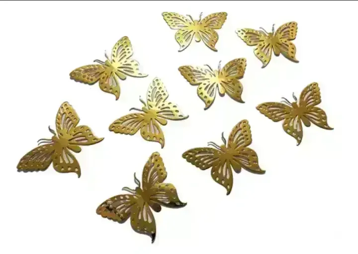 Adorno mariposa x 6
