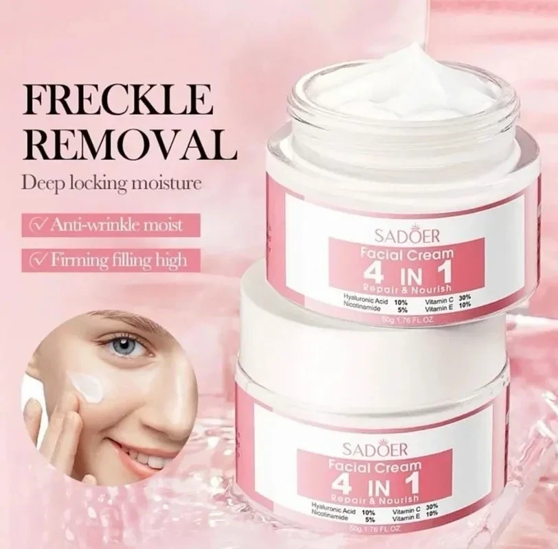 Crema hidratantre 4 en 1 SADOER ☺️🥰