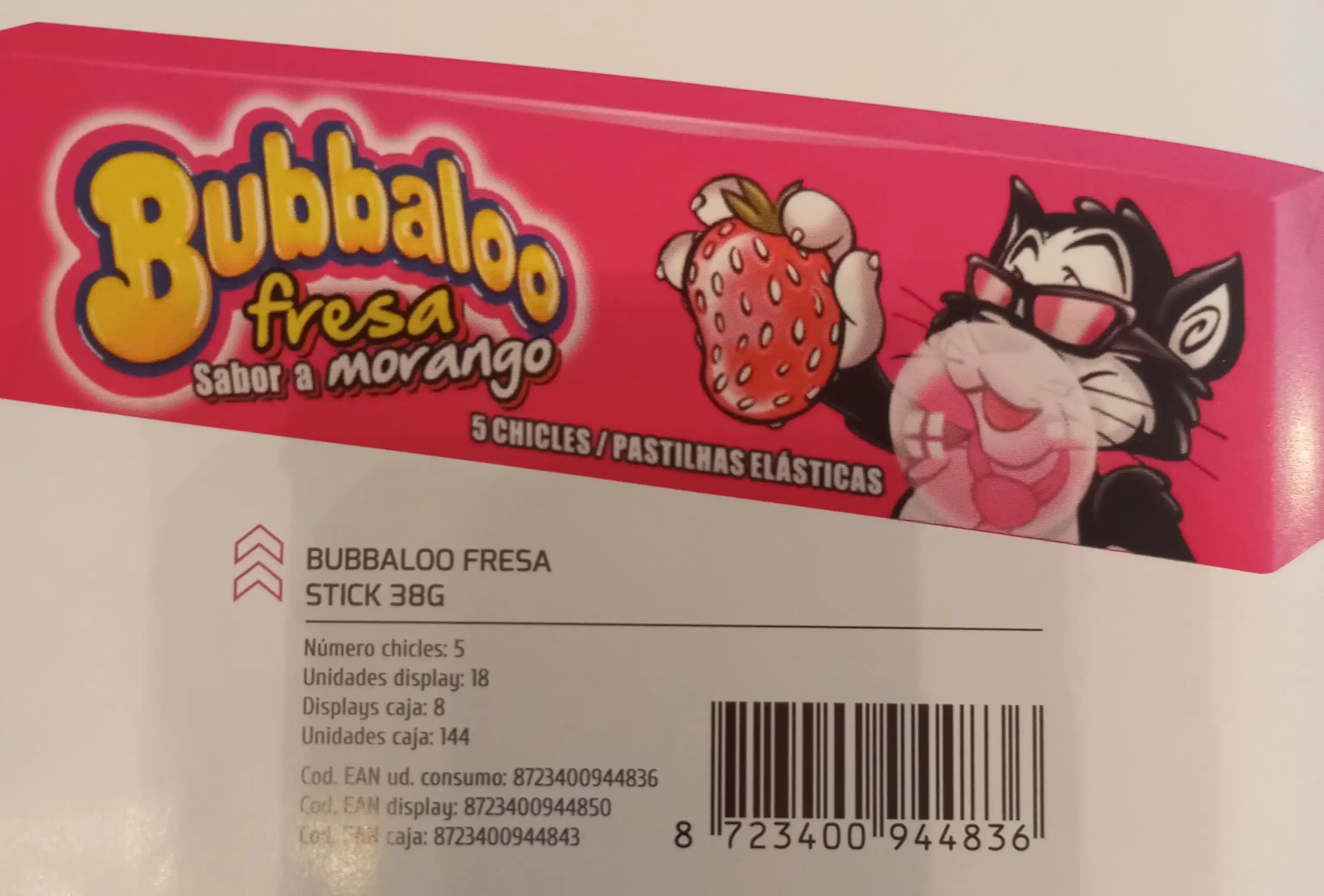 BUBBALOO FRESA STICK