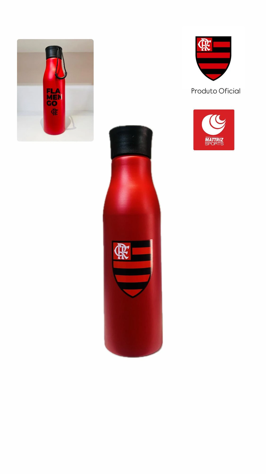 GARRAFA FLAMENGO 600ML 