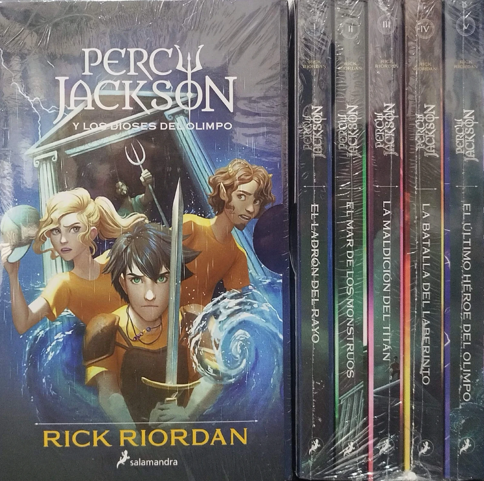 CAJA PERCY JACKSON  6 VOL