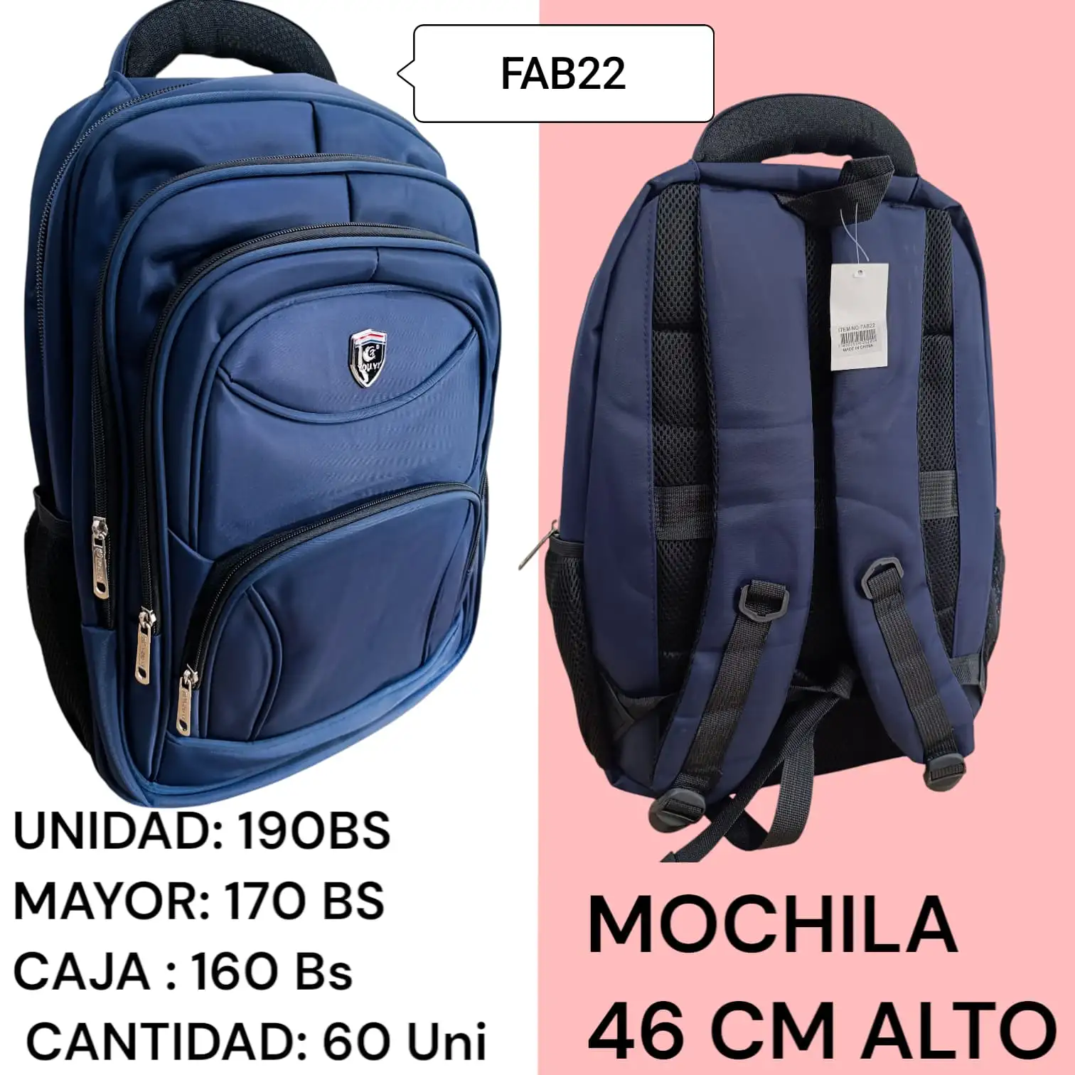 MOCHILA FAB22