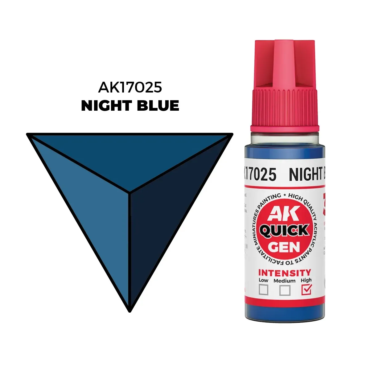 *MANCHADO* NIGHT BLUE – QUICK GEN COLOR - AK17025 