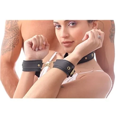 Kit Luxury Negro Y Herrajes Dorados 9 Piezas 7