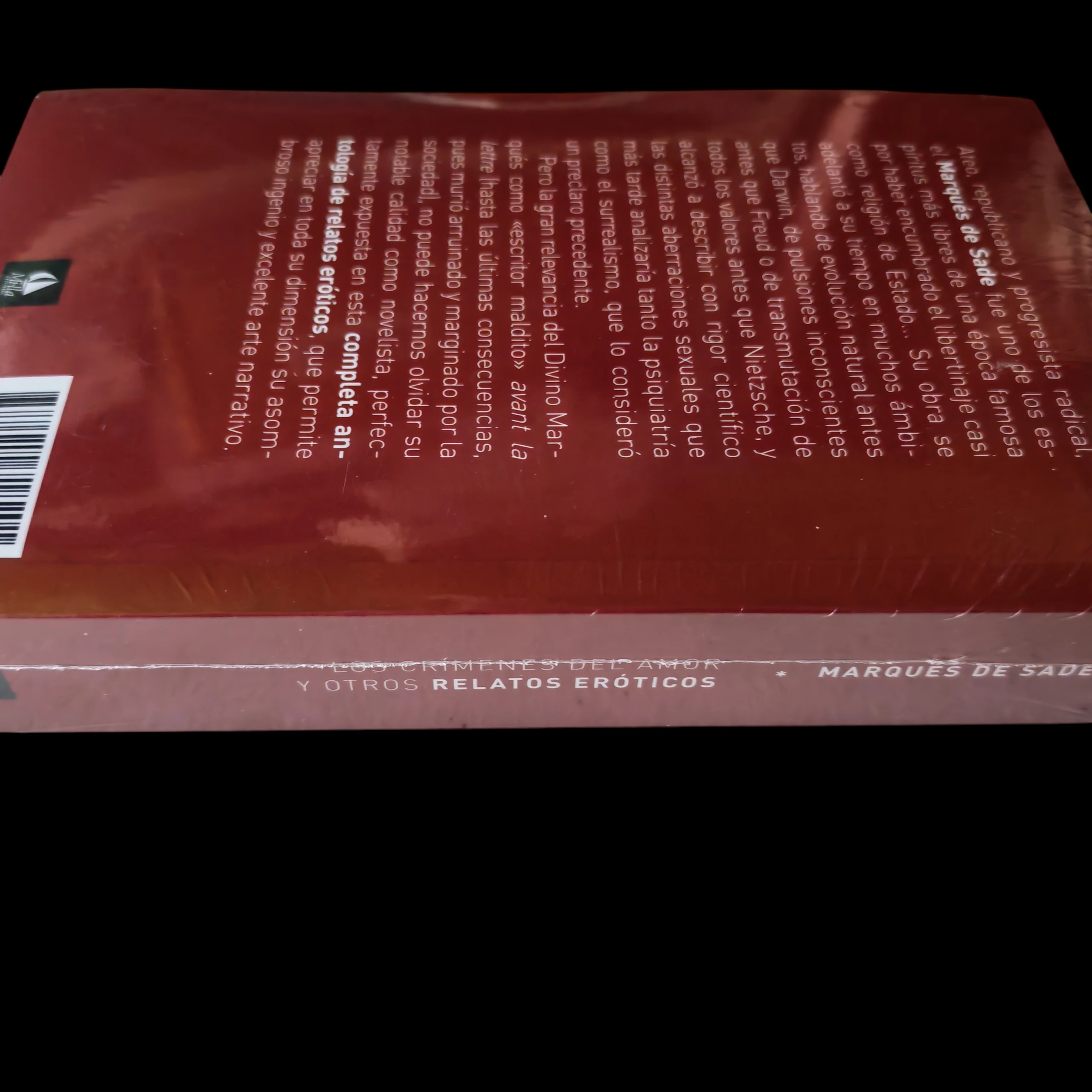 Los crímenes del amor y otros cuentos, Marqués de Sade  2