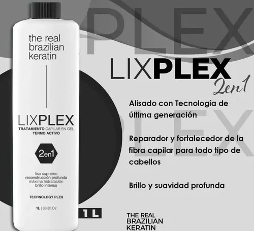 Alisado Termoactivo -LixPlex- 2en1 