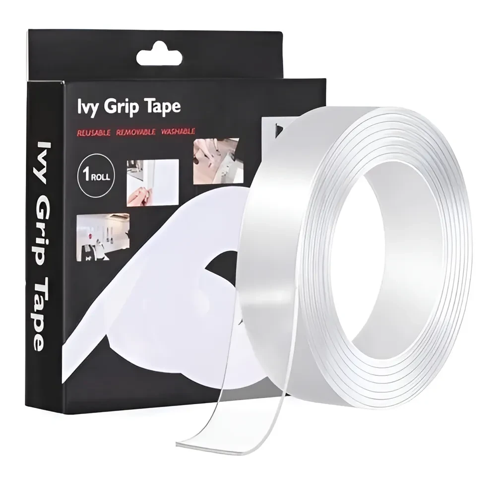 Cinta Adhesiva Doble Contacto 3mts X30mm Fuerte Transparente 