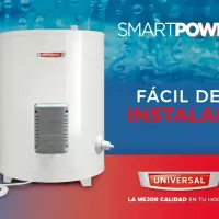 Termotanque Universal 40 Litros Eléctrico Carga Superior Color Blanco