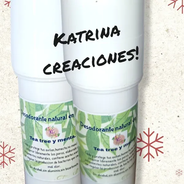 Desodorantes naturales unisex 
