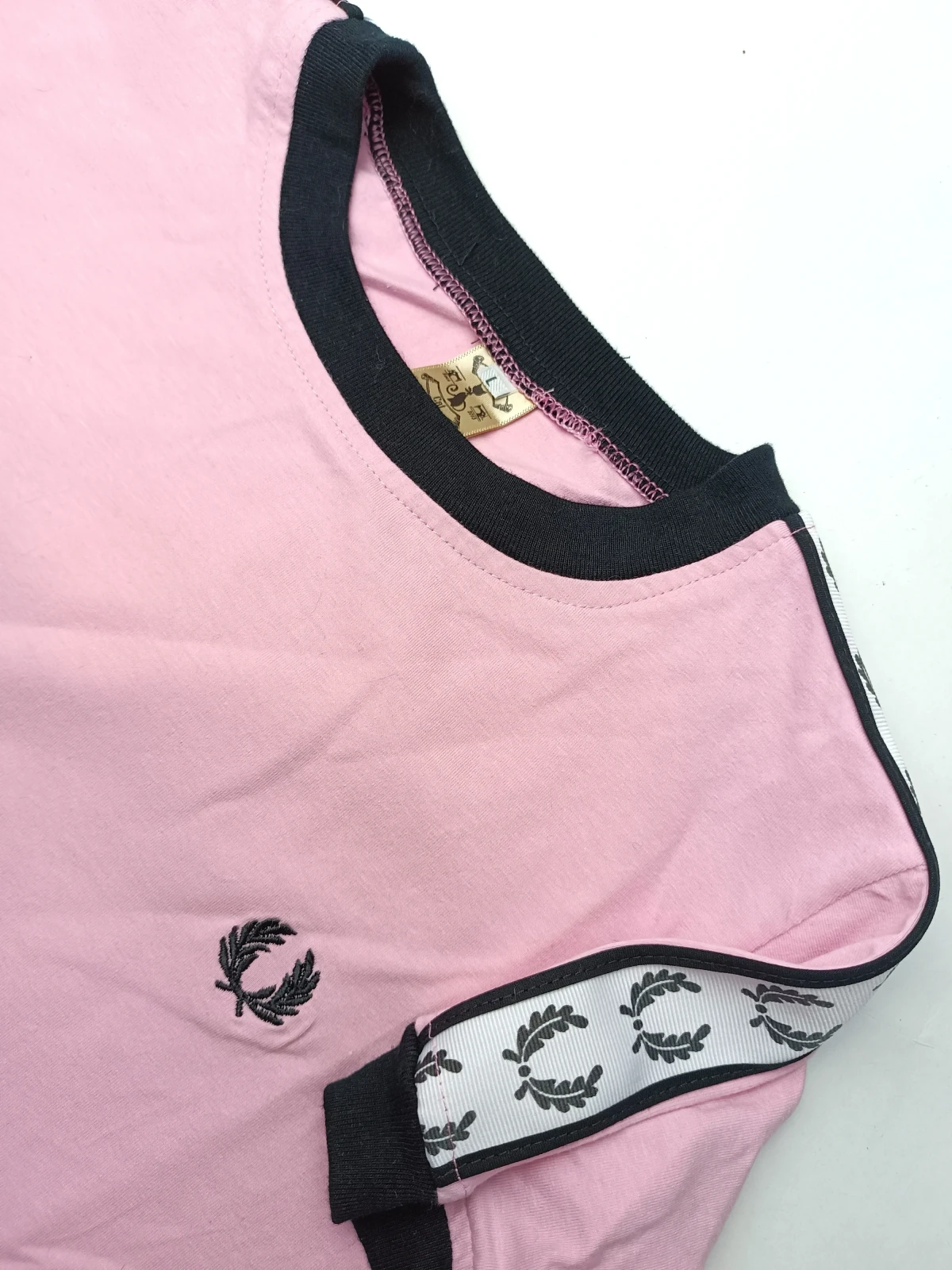 Camiseta algodon rosado  2