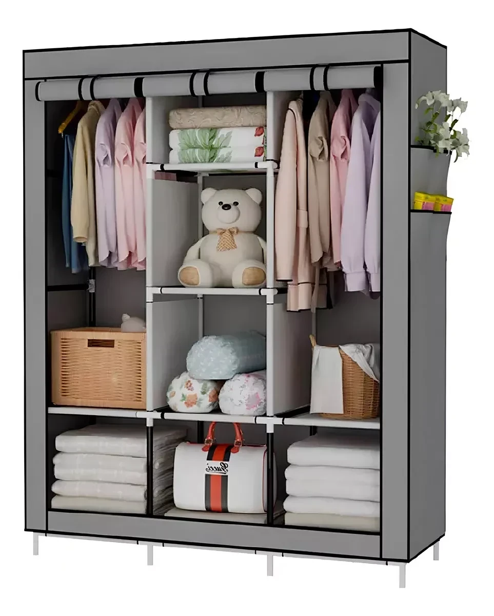 Armario Portatil Waggs Arpo001 Gris