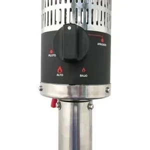 CALEFACTOR DE EXTERIOR HONGUITO GAMMA NEGRO 4