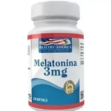 Melatonina de 3mg x 120 tabletas  Healthy America
