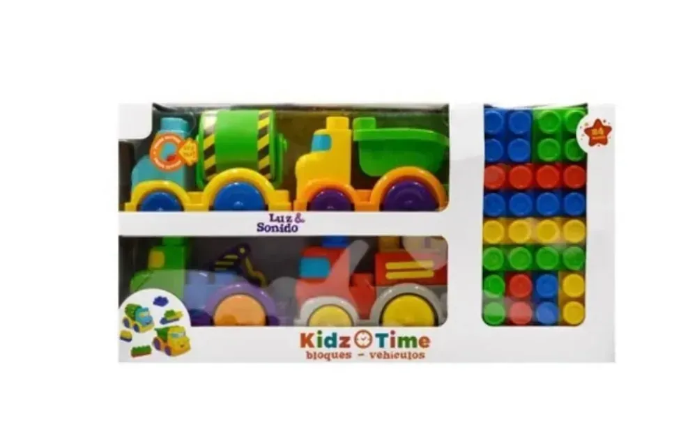 Kidz Time Vehiculos con Luz y sonido