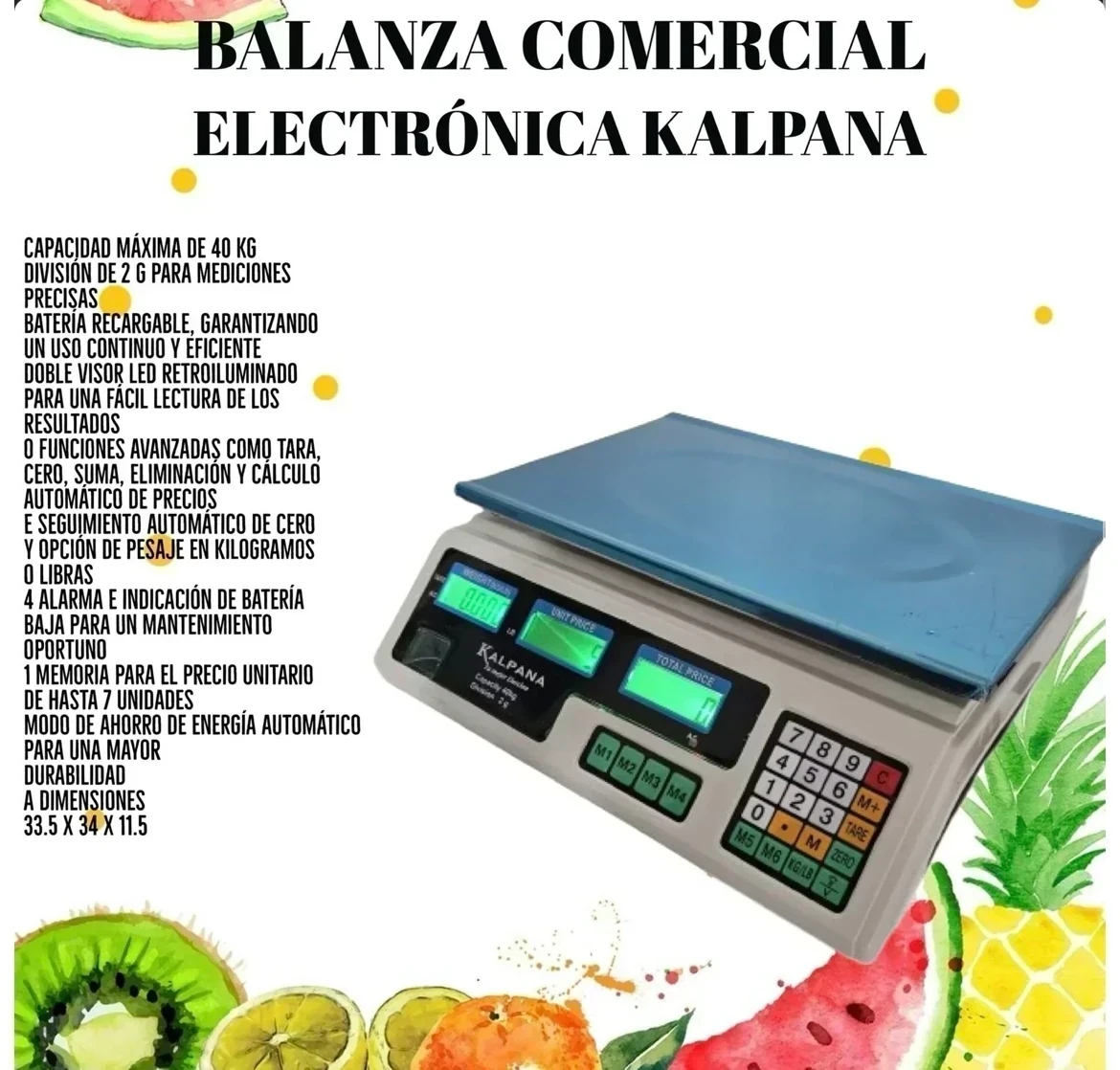 BALANZA DIGITAL COMERCIAL BIG STAR