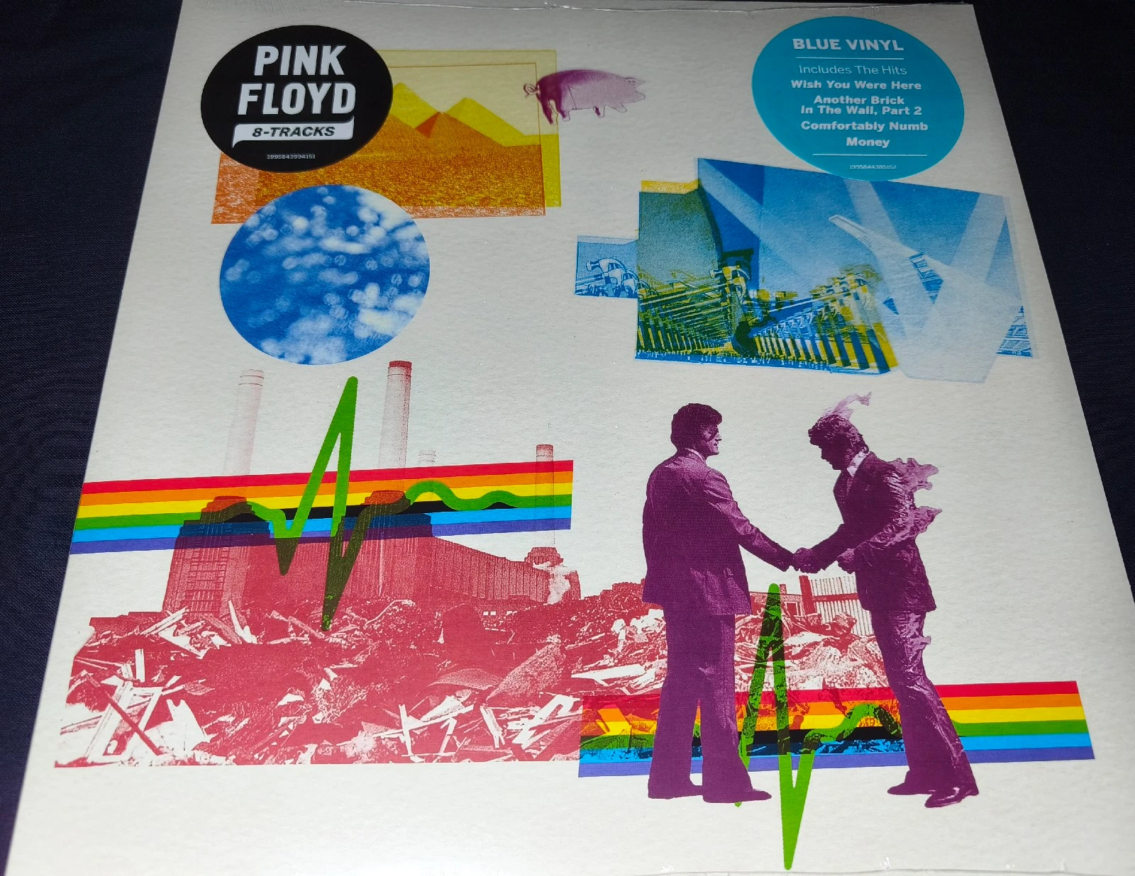 Pink Floyd - 8 Tracks (VINILO BLUE)(MADE IN THE EU.)