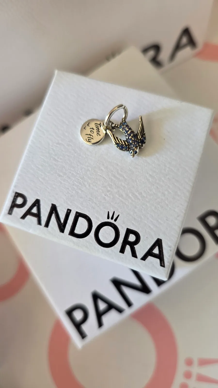 pandora charm golondrina  2