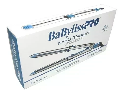 PLANCHA PELO BABYLISS PROFESIONAL OPTIMA 3000 465°f COLOR CELESTE 2