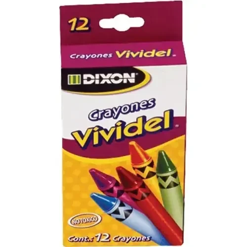 Crayolas vividel con 12 colores jumbo 3