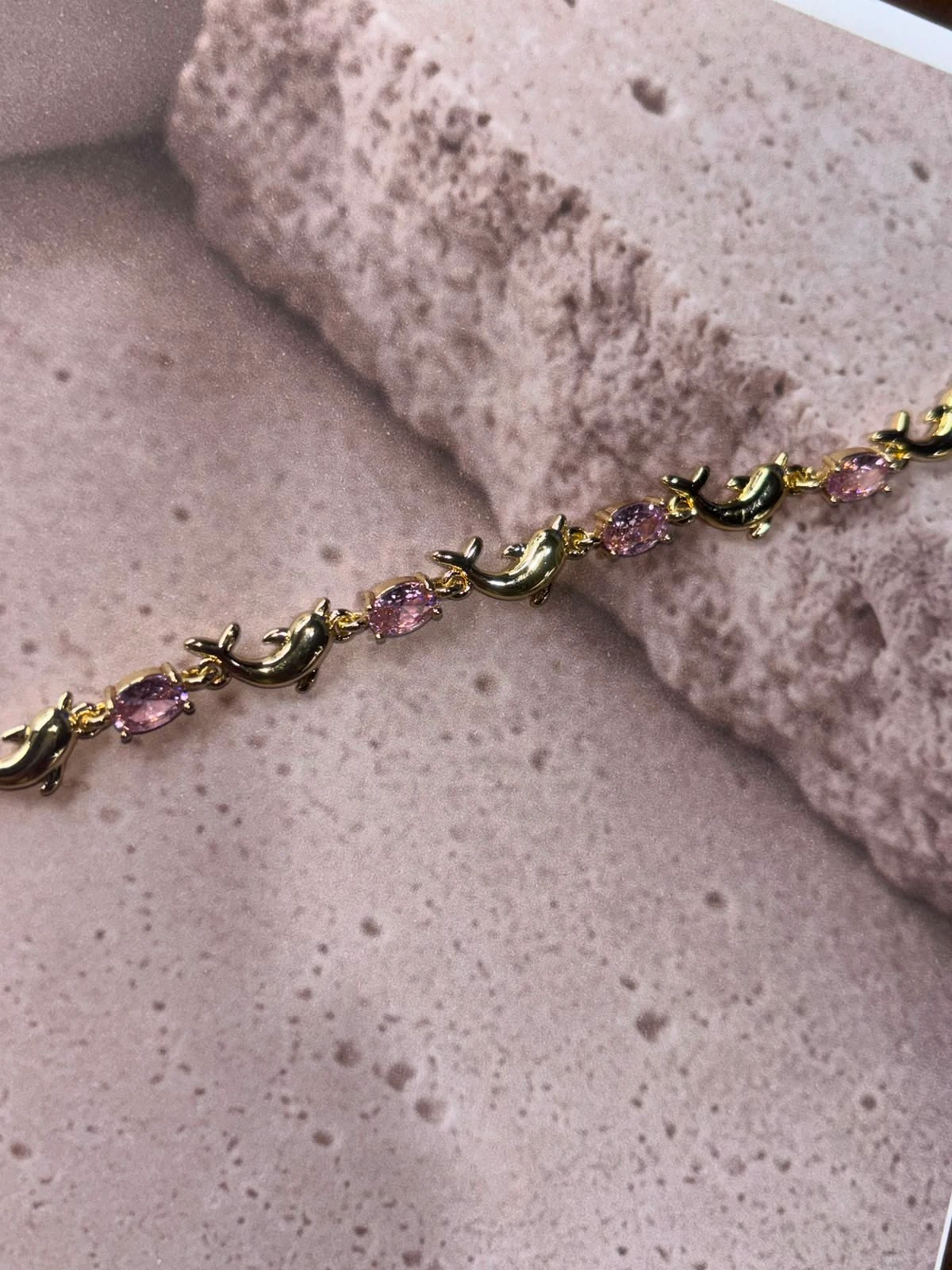 pulsera oro laminado 