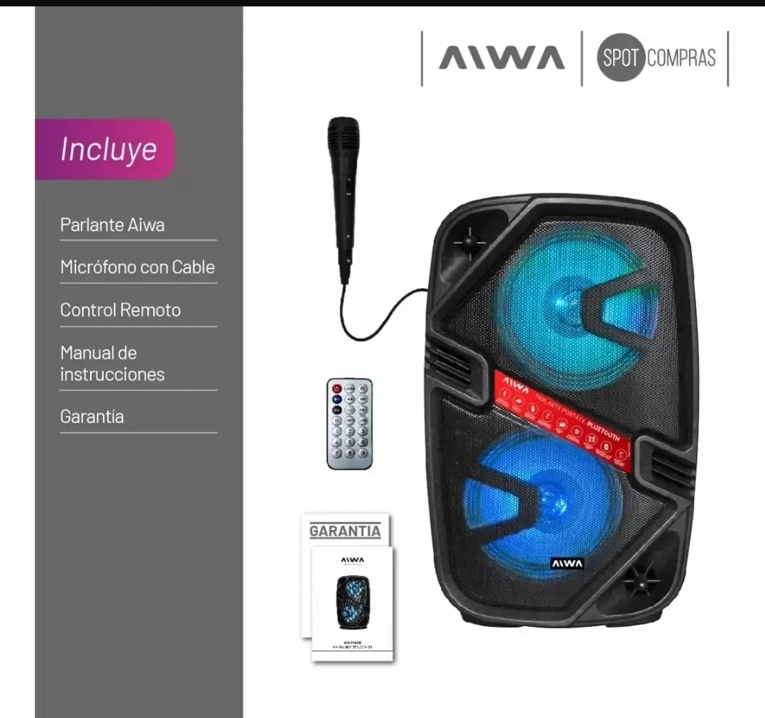 PARLANTE AIWA P450D