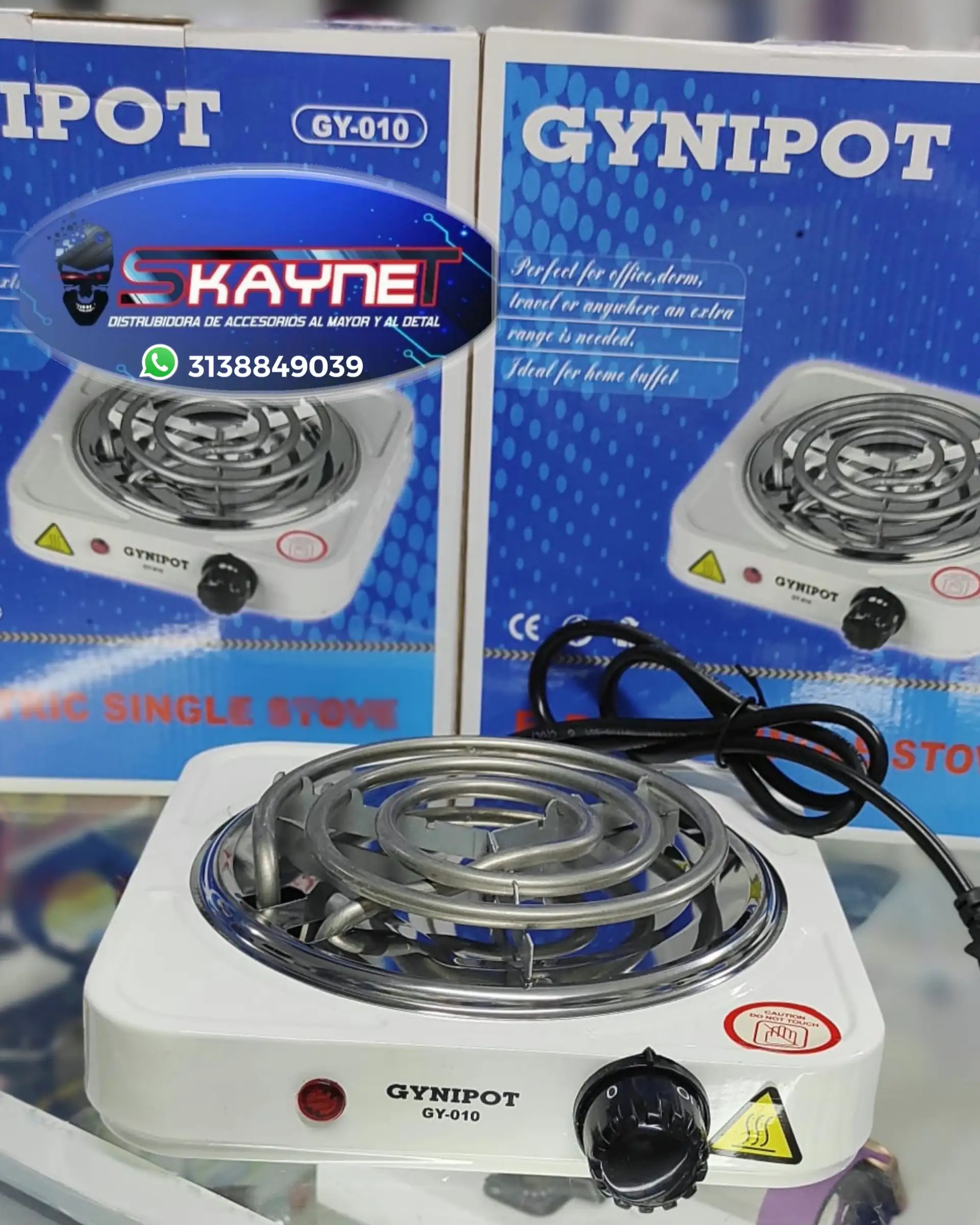 Mini Estufa Electrica 1 puesto Hot Plate Hornillo Portatil  3