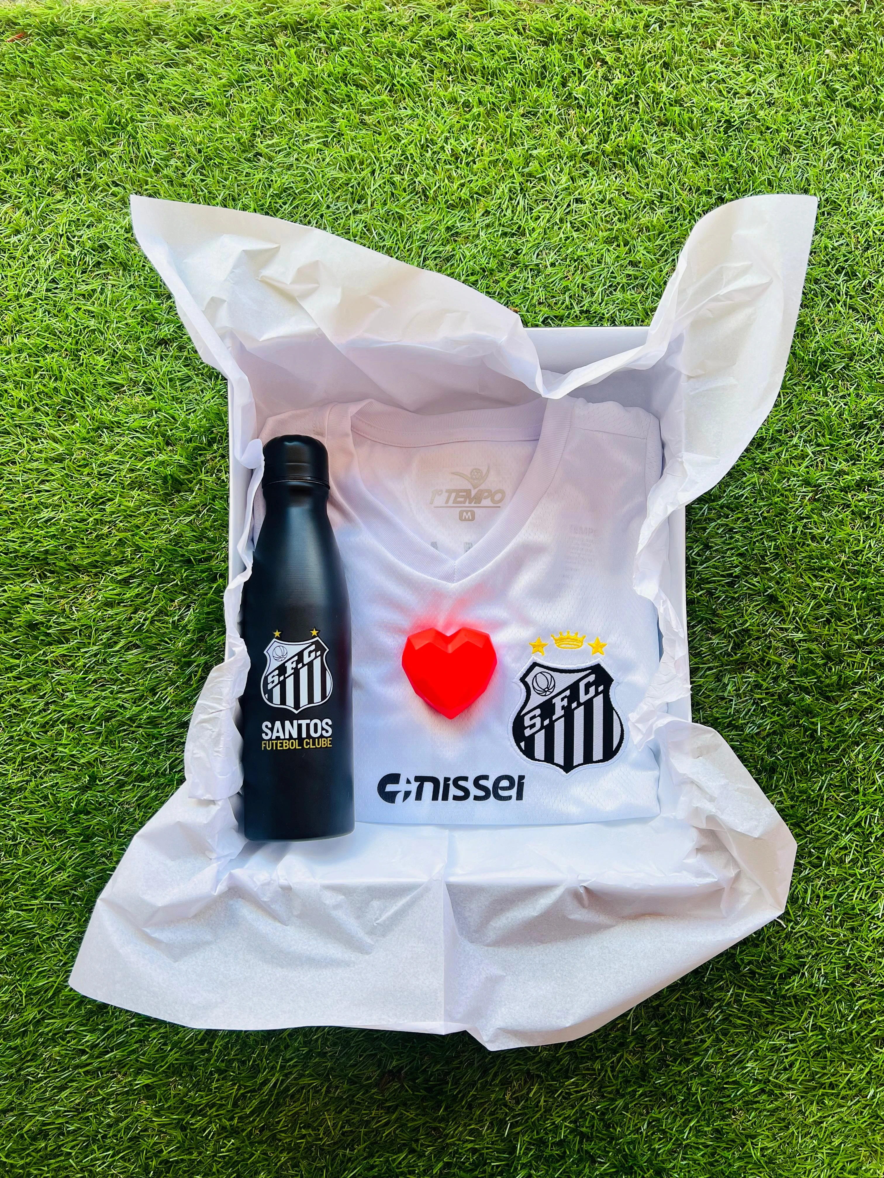 KIT GARRAFA + CAMISA RÉPLICA SANTOS
