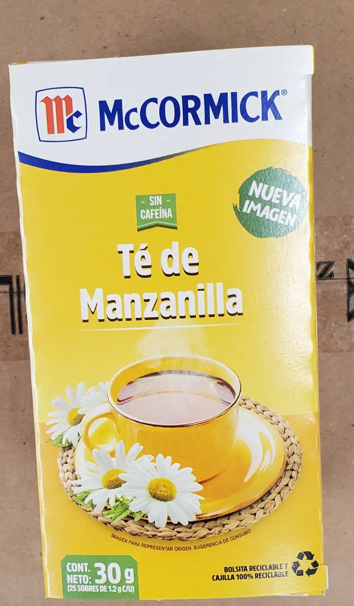 Té de manzanilla 25 sobres
