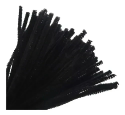 un limpiapipas  negro terciopelo  2