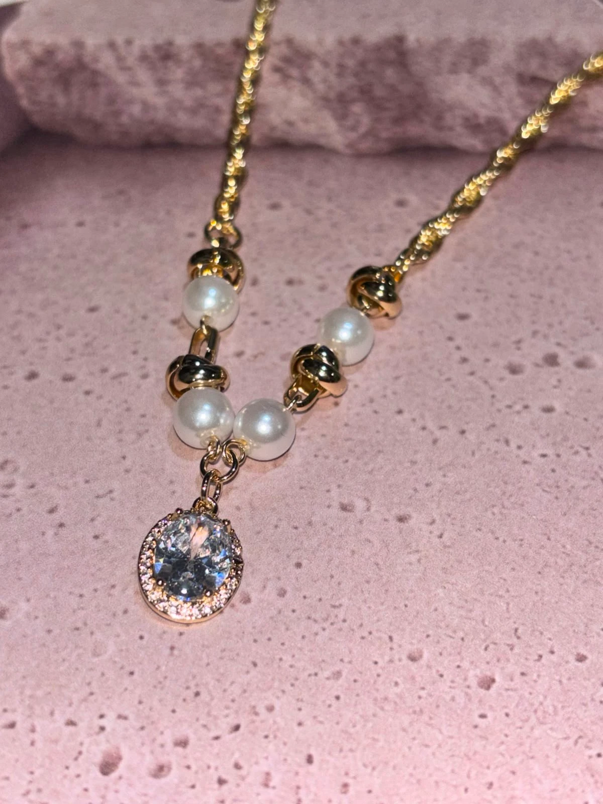 collar oro doble laminado 