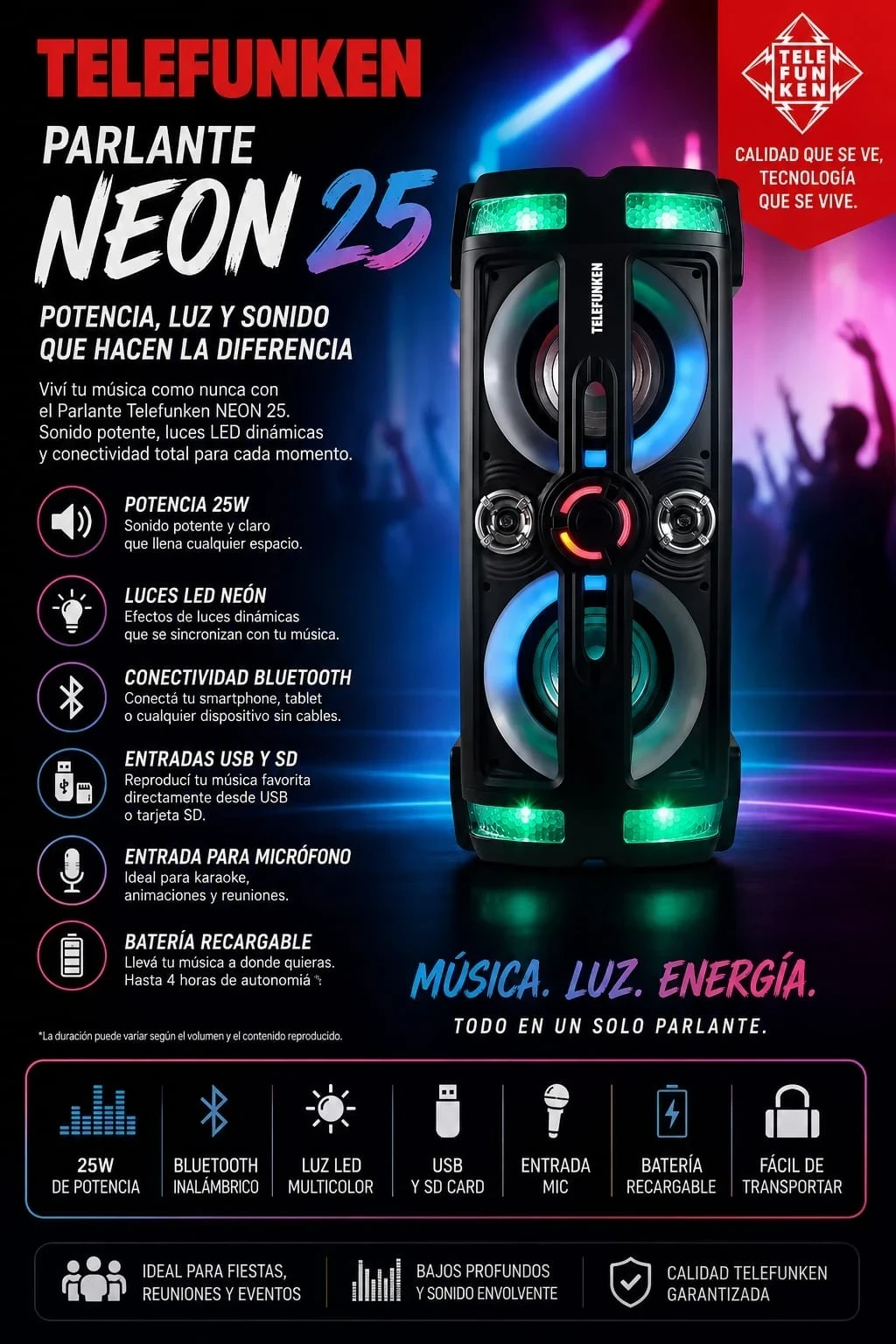Parlante Telefunken