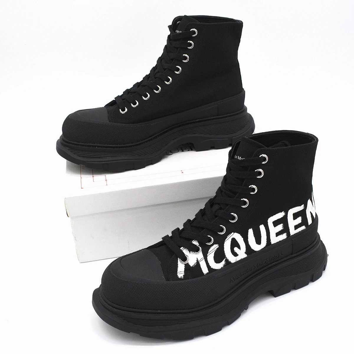 Bota Alexander McQueen Grafitti 3