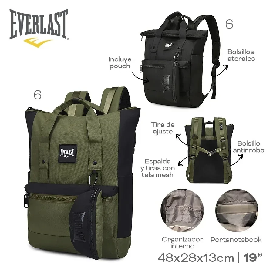 MOCHILA EVERLAST 22256