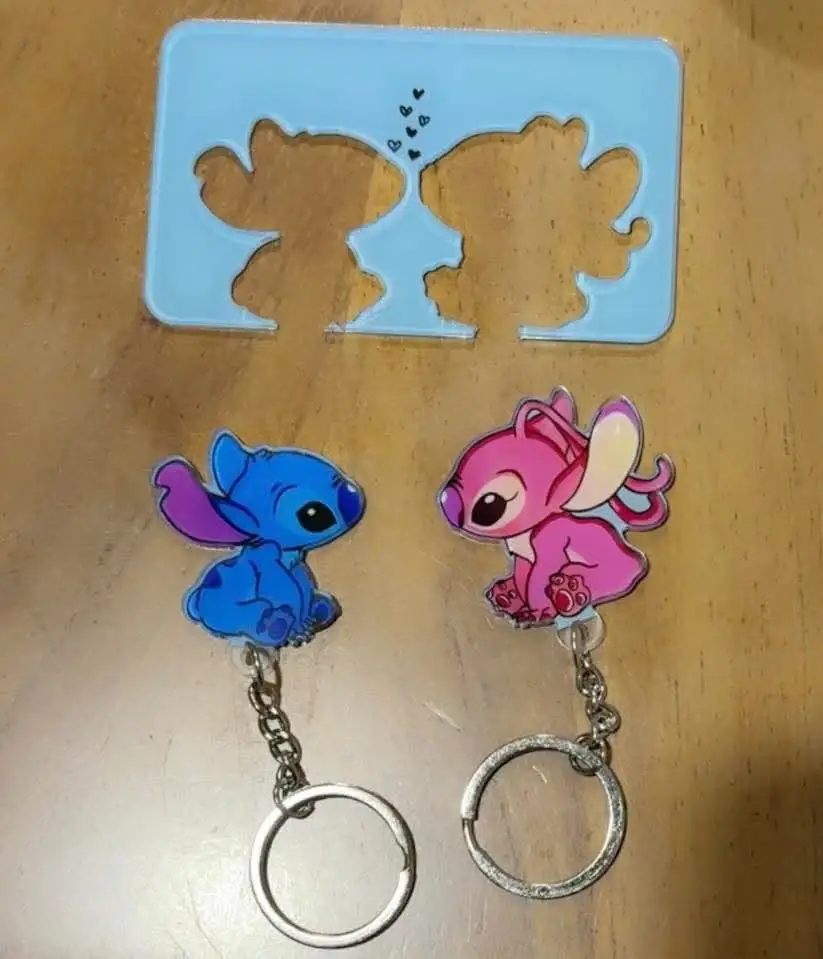 Duo llavero stitch  3