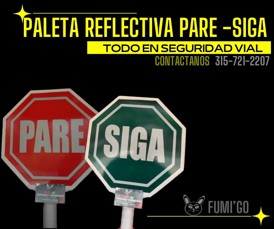 PARE Y SIGA
