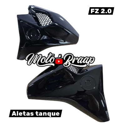 PL FZ 2.0 Aletas tanque negras OKL
