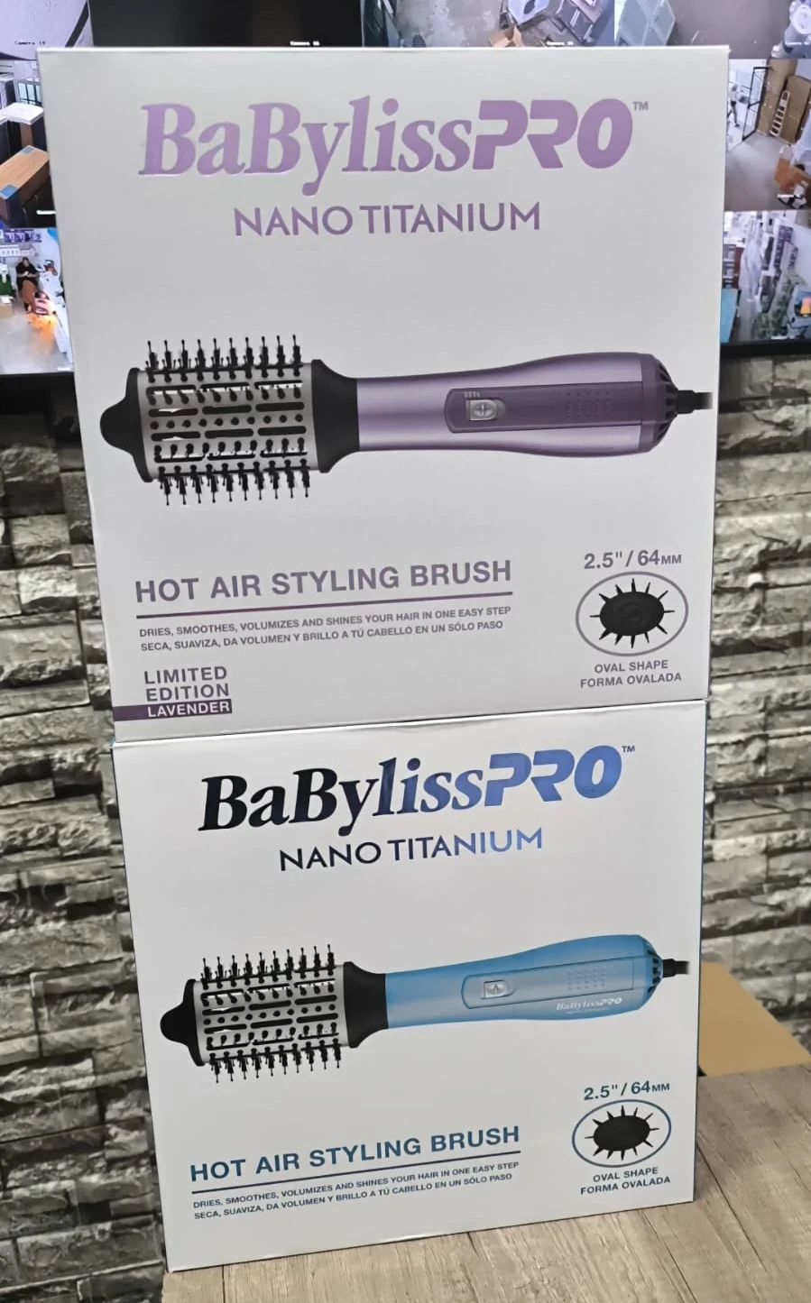 Cepillo Secador de pelo Babyliss Pro Nano Titanium