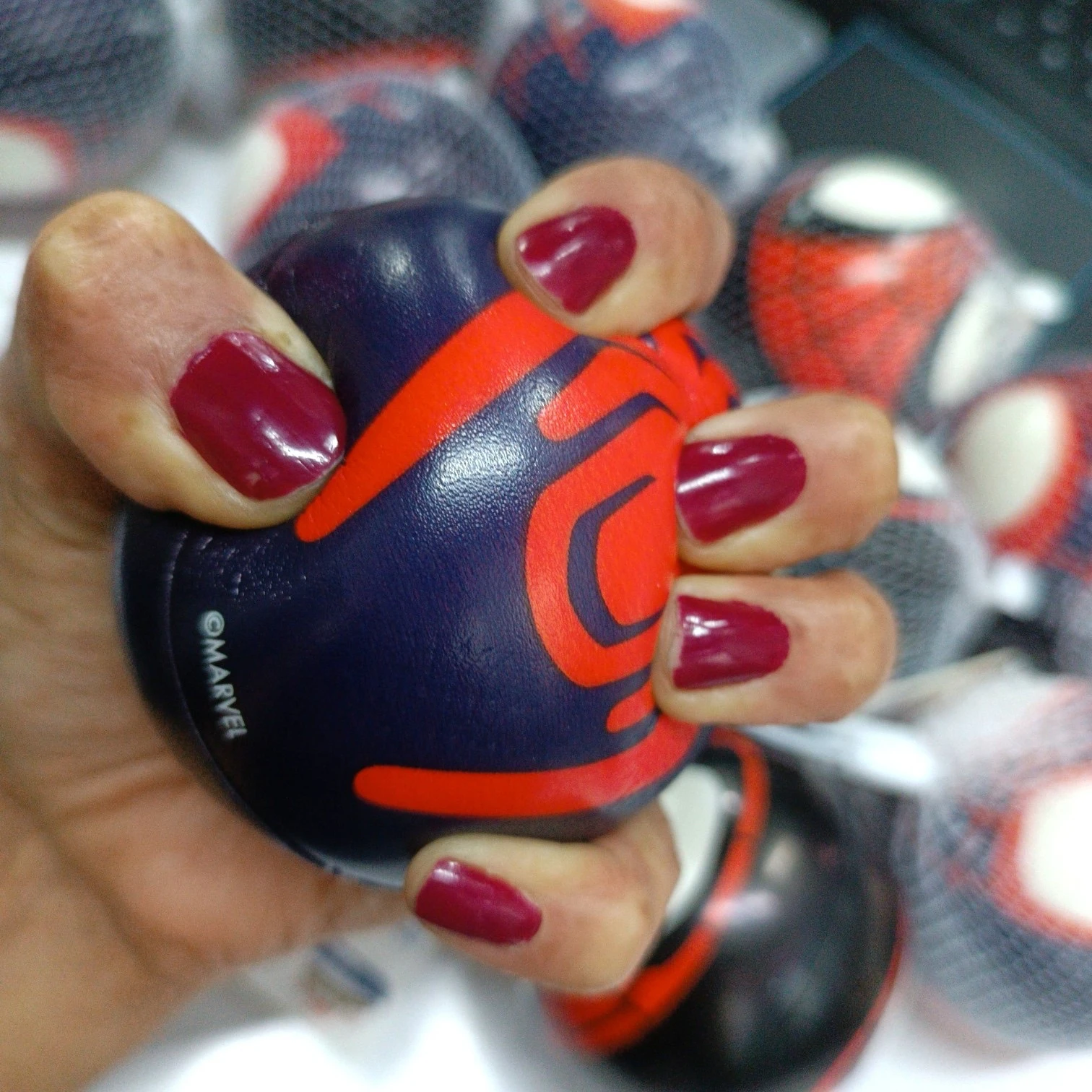 Docena de pelota antiestres spiderman  3