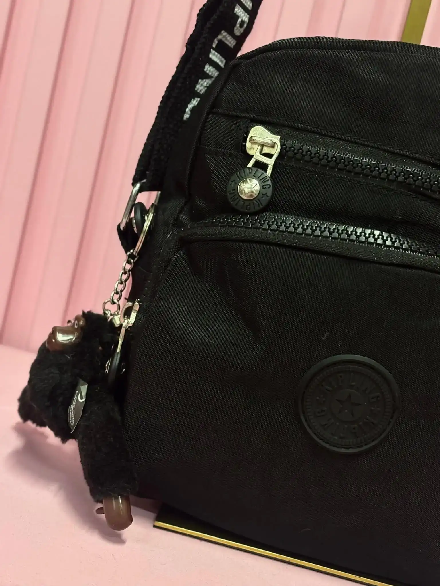 Crossbody kippling dupe bolso 3