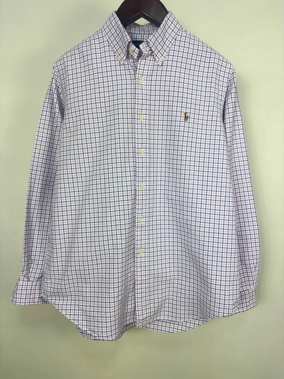 RALPH LAUREN CHECK LONG SLEEVE SHIRT 4