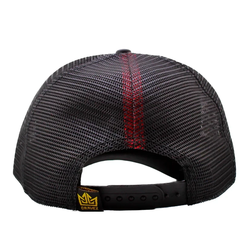 Golden Chávez Negra TruckerCap - All In Brand 2