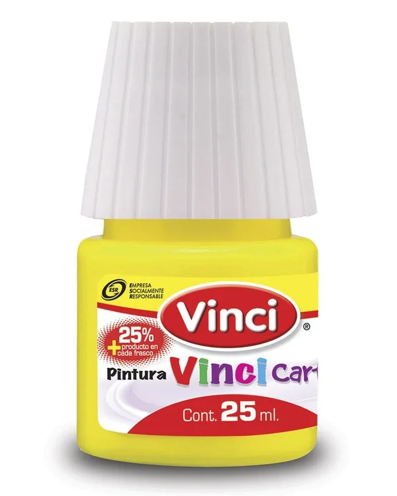 Vinci pintura amarillo  hanzza frasco 25 ml