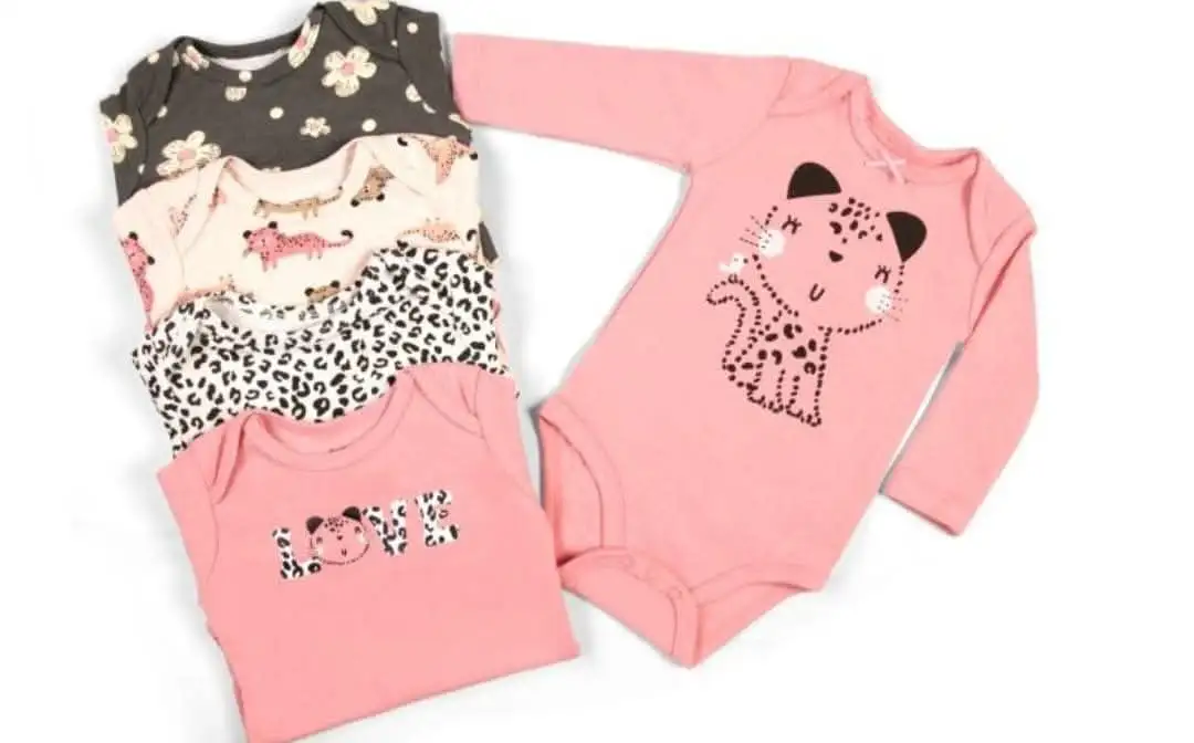 Set 5 bodys manga larga