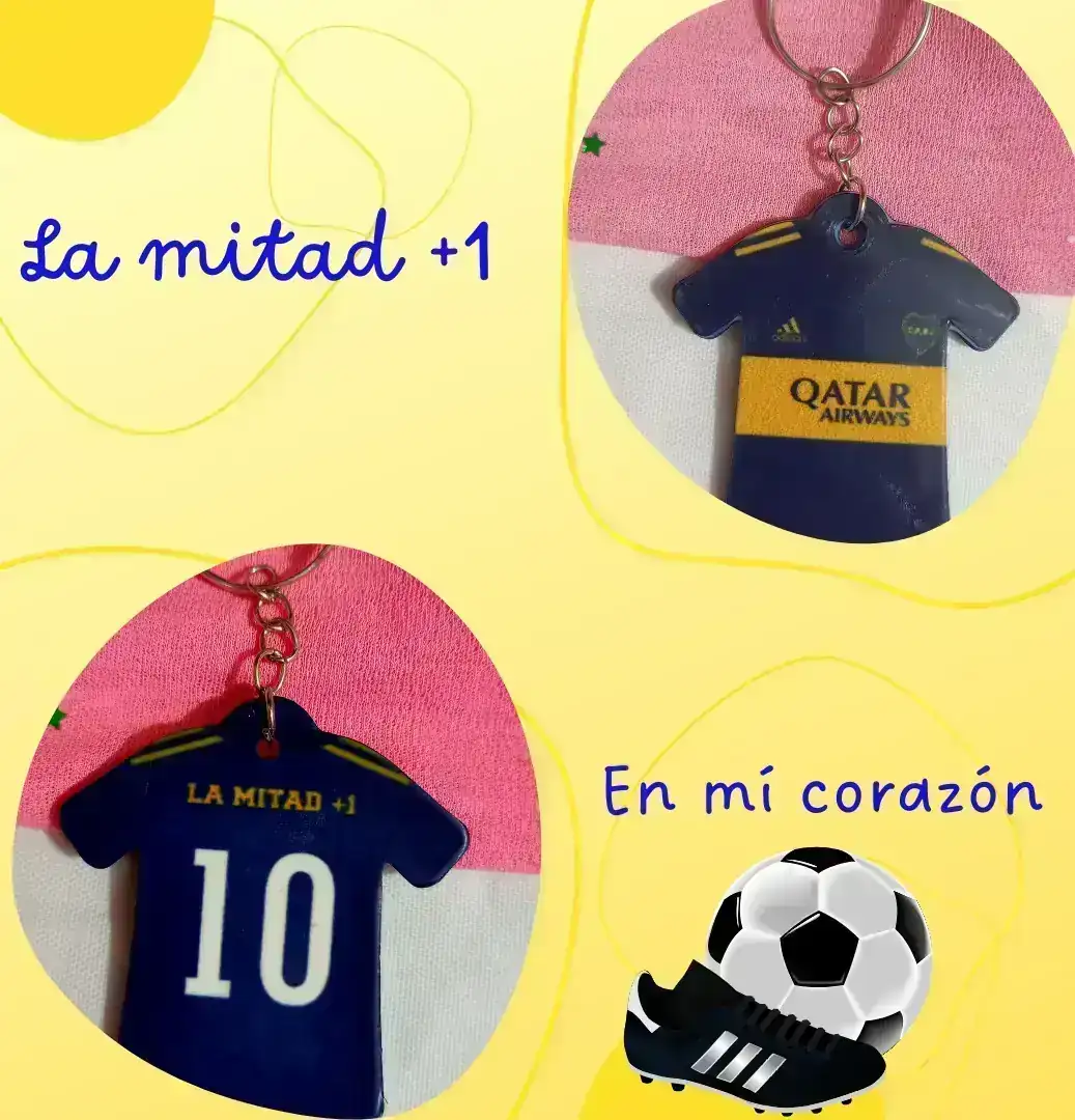 Llavero "boca jrs"